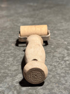 Vintage Warner Tools Wood Wallpaper Seam Roller, USA, c. 1935–1960