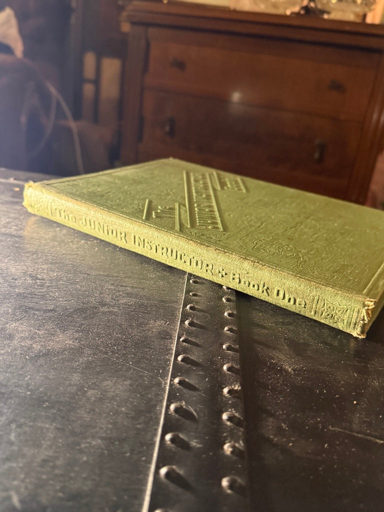 1943 The Junior Instructor Book One & Two Vintage Children’s Book