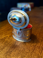 Antique Silver-Plated Edwardian Vanity Trinket Box, c. 1900–1915