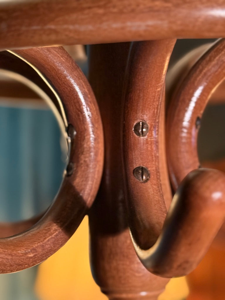 Antique Thonet-Style Bentwood Hall Tree Coat Rack, c. 1920s–1940s