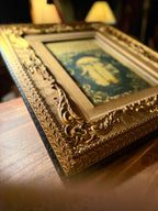 1900 Ladies’ Home Journal Special Autumn Edition in Antique Rococo Revival Giltwood Frame (c. 1870–1890)