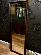 1915 Kodas Picture Frames & Novelties Beveled Mirror – American Arts & Crafts Era Hardwood Frame