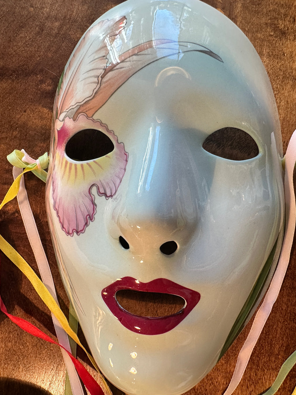 1978 Pelzman Designer Ceramic Carnival Masks – Set of Three