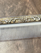 Vintage Floral Vanity Comb c.1950s