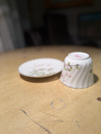 Heirloom Fine Bone China Teacup & Saucer, England (c. 1970–1985)