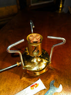 Optimus No. 00 Swedish Brass Paraffin Pressure Stove c.1969–1976
