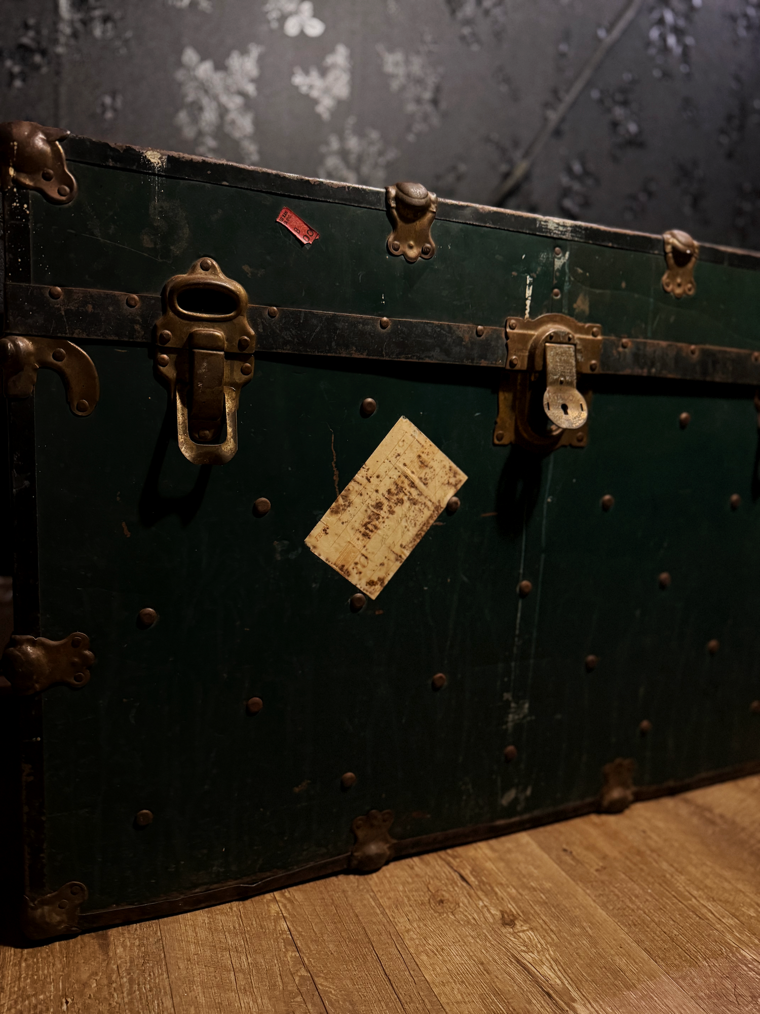 Steamer Trunk / Travel Chest, Portland Trunk Manufacturing Co., Oregon, c. 1920s–1940s