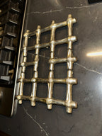 Mid-Century Expandable Cast Aluminum Trivet, c. 1950s–1960s