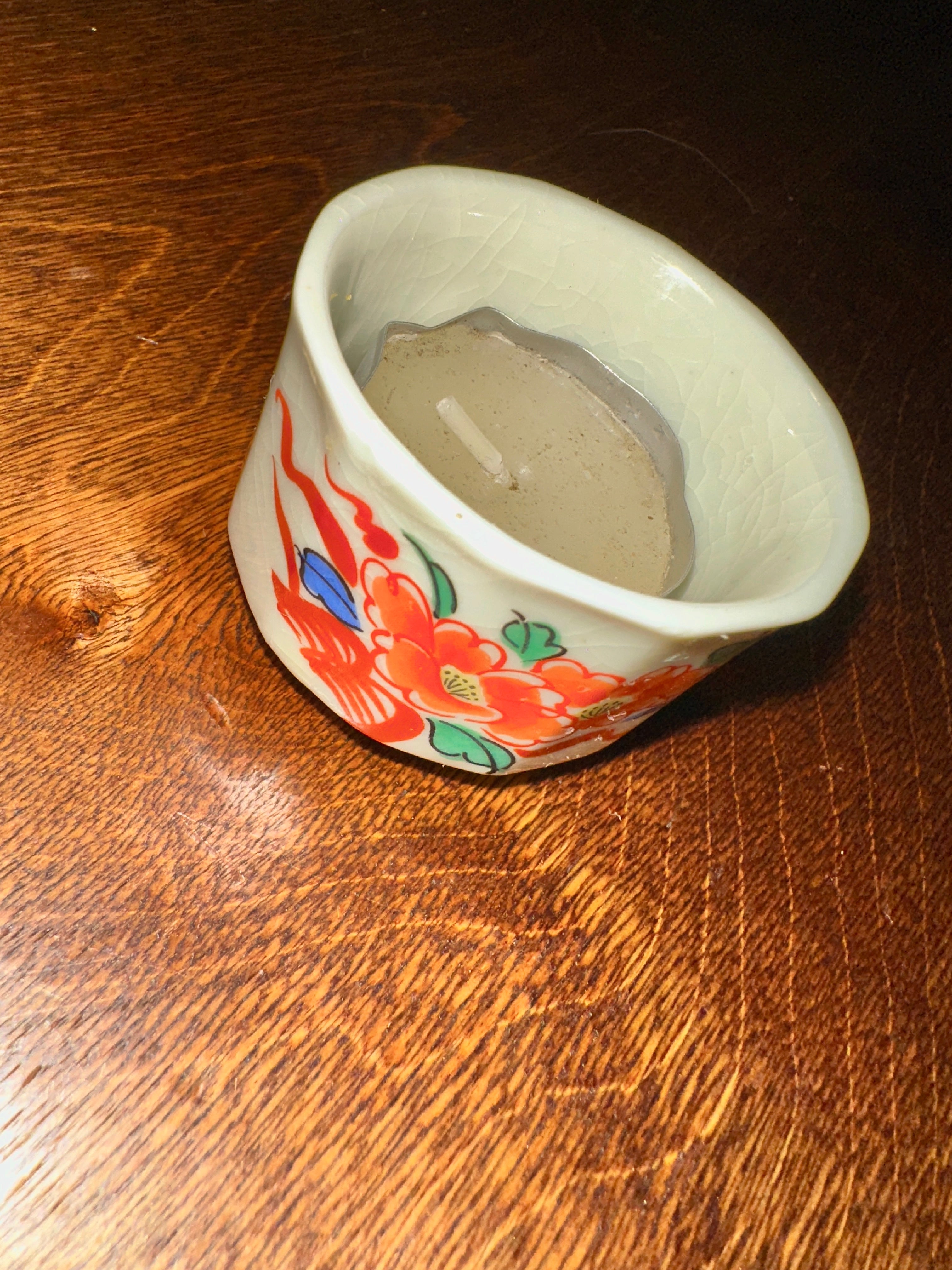 Mid-Century Stafford Porcelain Warming Stand, Japan