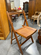 Wood Slat Folding Chair c. 1930s–1960s