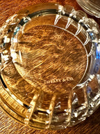 Vintage Tiffany & Co. Italian Crystal Bowl, Late 20th Century