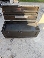Walter Hinchman Refinished Antique Tool Chest on Casters, c. 1910–1935
