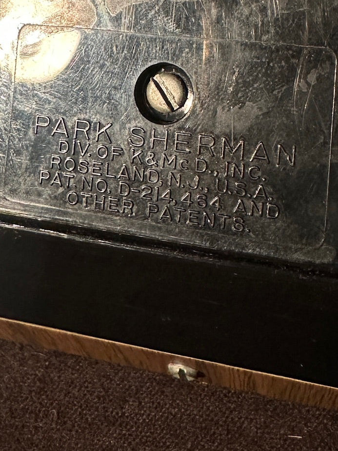 Park Sherman Postal Scale with 1968 Rates, c. 1960s
