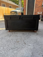 Walter Hinchman Refinished Antique Tool Chest on Casters, c. 1910–1935