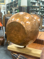 Antique Hand-Raised Copper Water Pitcher, 13 in., c. 1880–1925