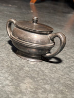 Vintage Reed & Barton Silver Soldered Hotel Sugar Bowl, c. 1915–1940