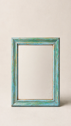 Early Ethan Allen Verdigris Framed Mirror (c. 1945–1955) | American Decorative Arts