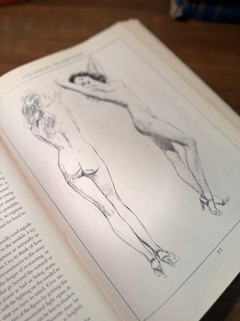 Andrew Loomis Figure Drawing for All It’s Worth Vintage Art Instruction Book, c. 1940s–1950s