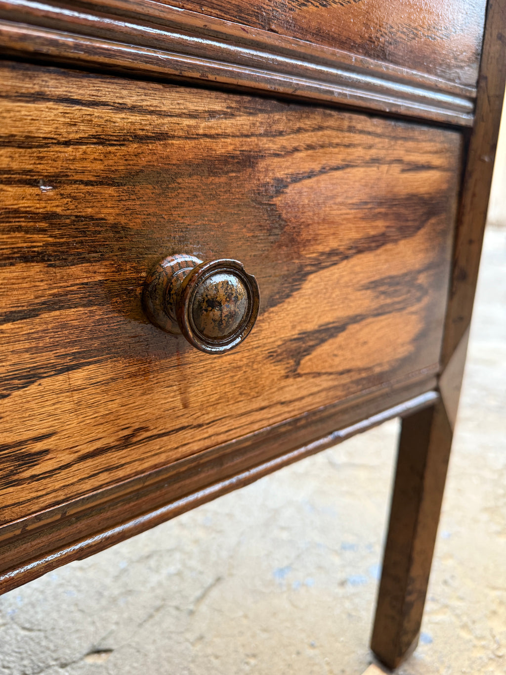 Late 19th–Early 20th Century American Painted Dresser with Conserved Patina, c. 1880–1910