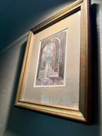 1968 Don Davey New Orleans French Quarter Framed Print