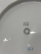 Charles Field Haviland “GDM” Floral Cabinet Plate, Limoges France, c. 1891-1900