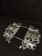 Vintage Expandable Silver-Plated Filigree Trivet (Mid-20th Century)