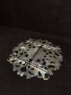 Vintage Expandable Silver-Plated Filigree Trivet (Mid-20th Century)