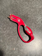 Vintage AJC Guardian Angle Roofing Knife, Red Paint, c. 1965–1990