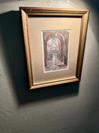 1968 Don Davey New Orleans French Quarter Framed Print