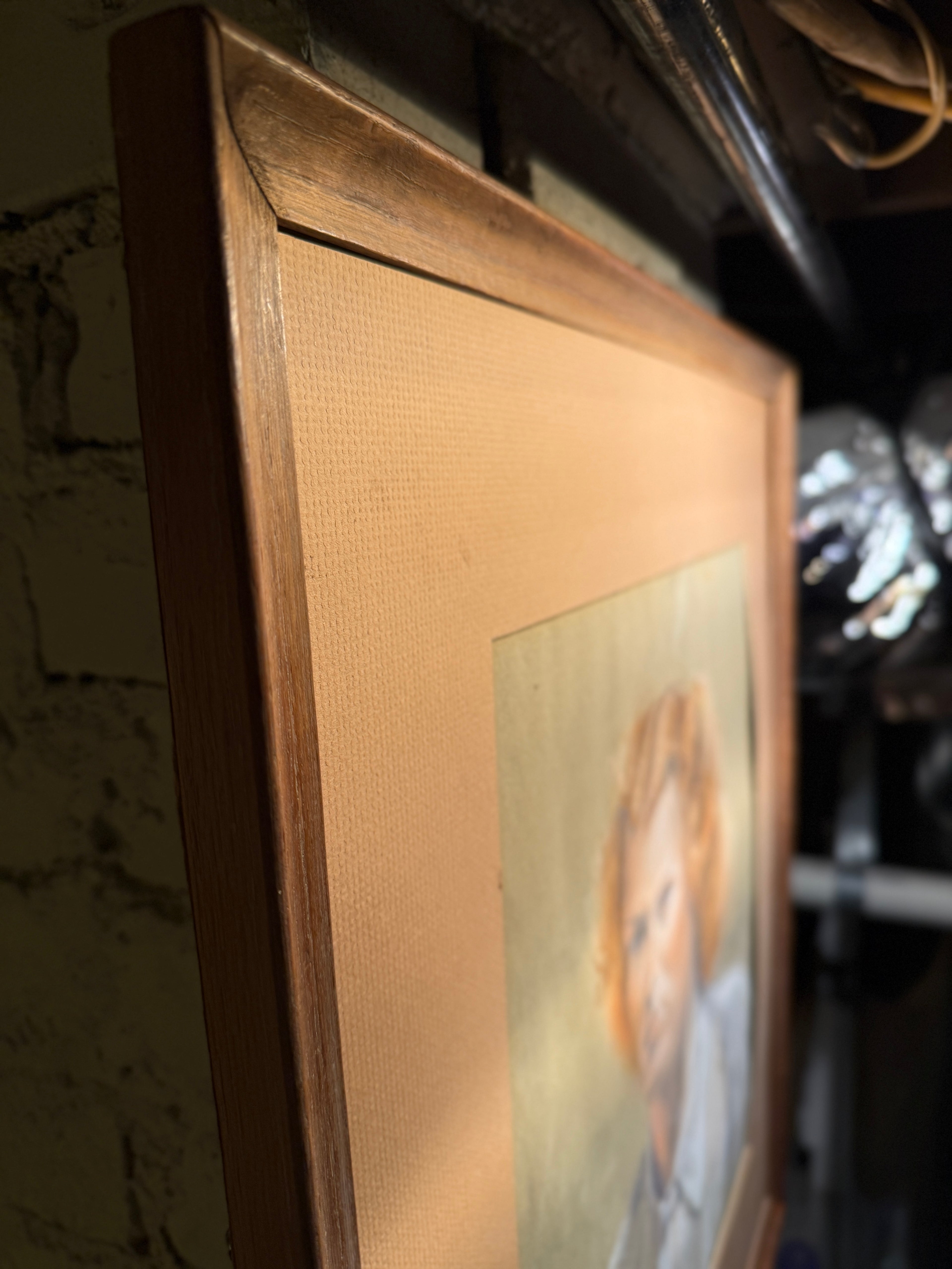 Early 20th Century American Pastel Portrait by T. Coleman Hill (c. 1905–1915)