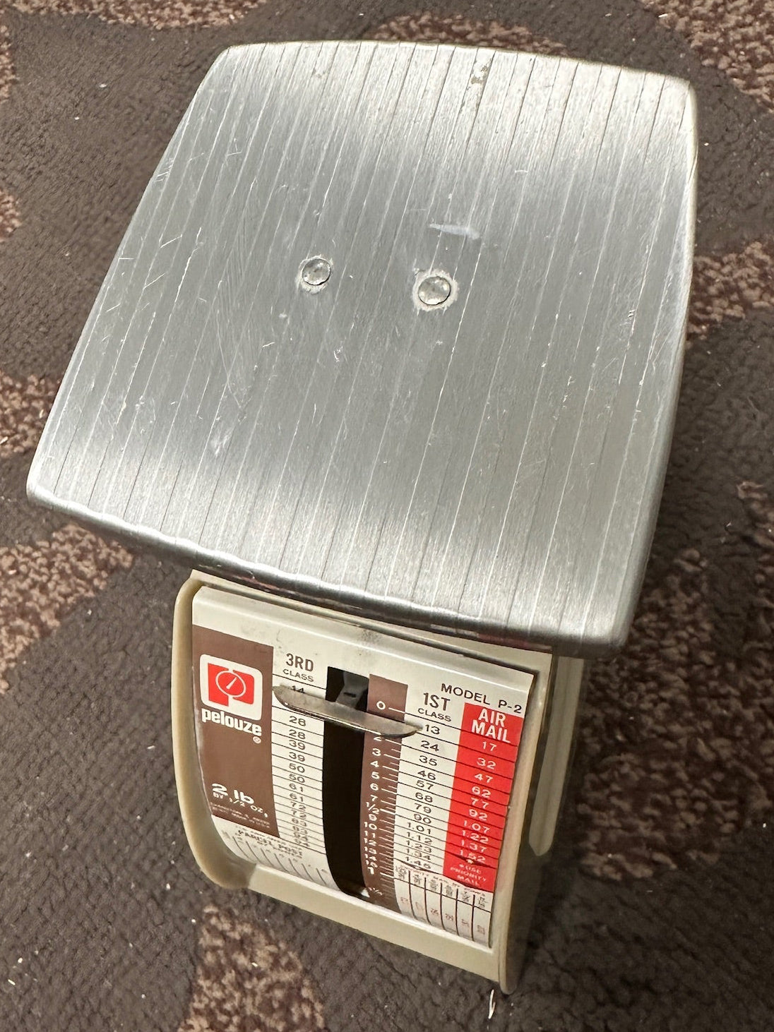 Pelouze Model P-2 Postal Scale, c. 1976