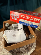 Vintage Roller Derby Street King Outdoor Shoe Skates With Original Box