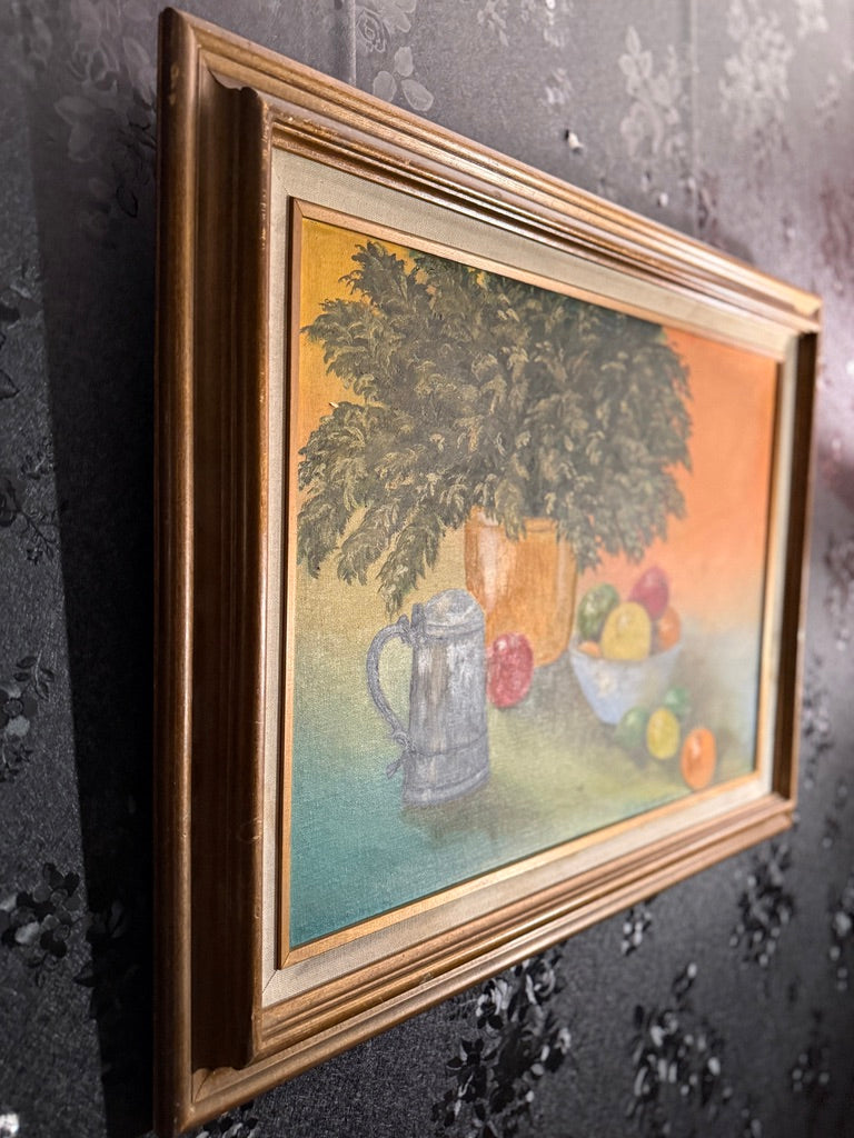 Still Life Oil Painting by Terry Daugherty (1985) | Signed American Still Life