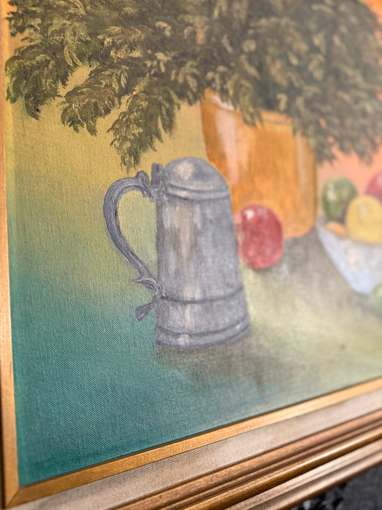 Still Life Oil Painting by Terry Daugherty (1985) | Signed American Still Life