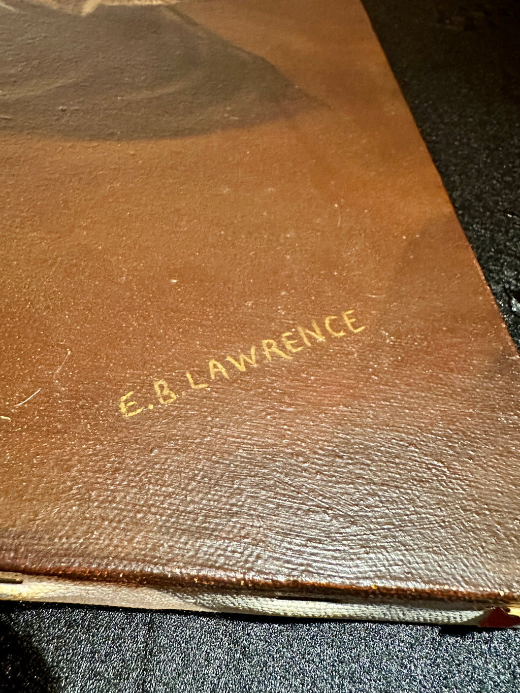 Sporting Dog Portrait (English Springer Spaniel), Signed E.B. Lawrence