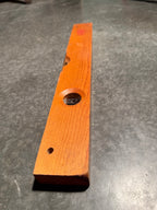 Vintage Stanley Handyman H1294-18 Wood & Brass Level, c. 1957–1973