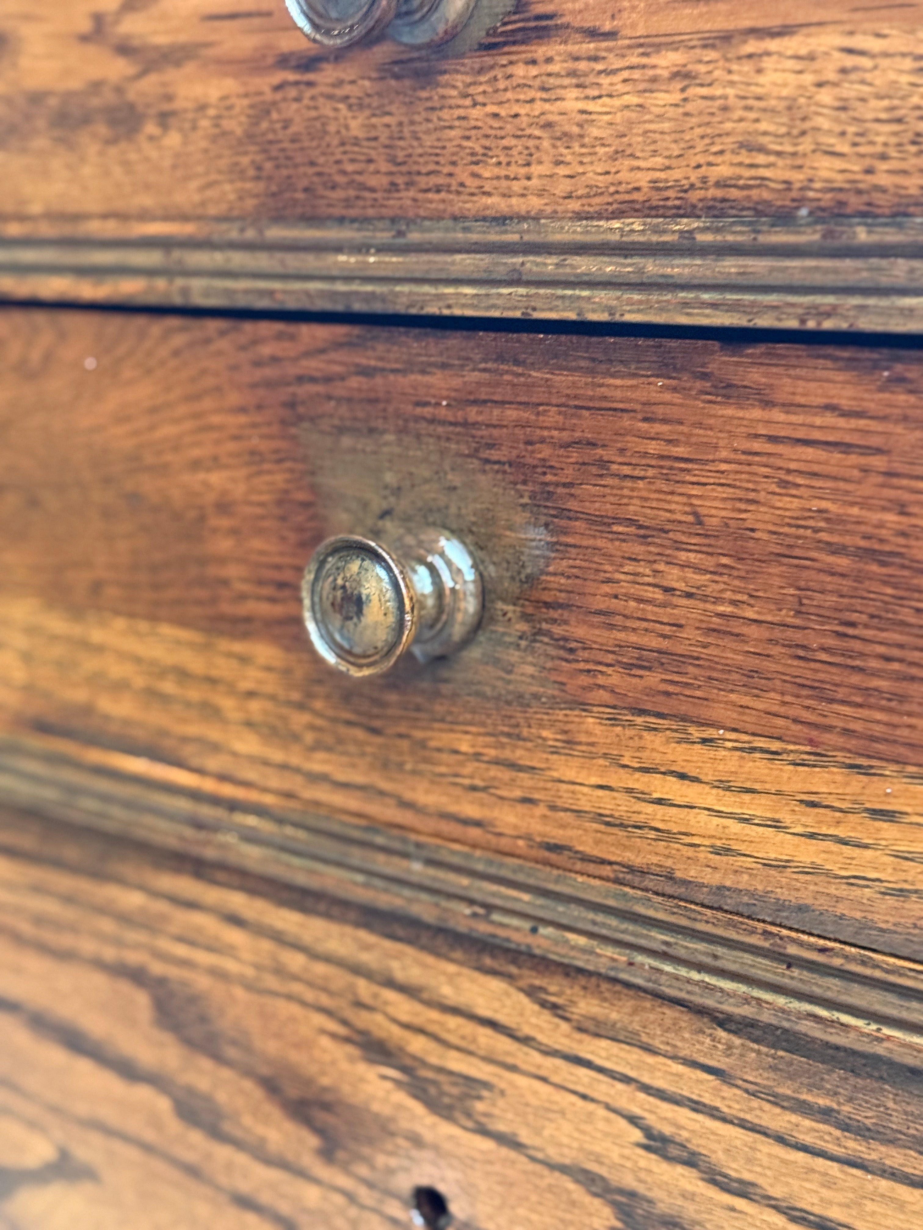 Late 19th–Early 20th Century American Painted Dresser with Conserved Patina, c. 1880–1910