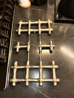 Mid-Century Expandable Cast Aluminum Trivet, c. 1950s–1960s