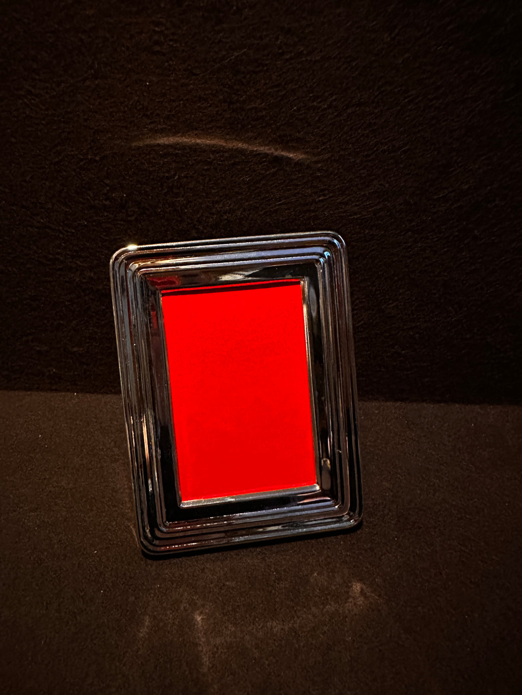 Vintage Lillian Vernon Silver Plated Picture Frame, c. 1970s