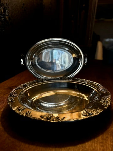 Gotham Silver on Copper Covered Serving Dish  No. 202 | c. 1930s–1950s