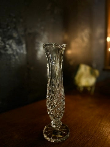 Noritake “Hampton Hall” Full Lead Crystal Vase  West Germany | c. 1970s–1980s