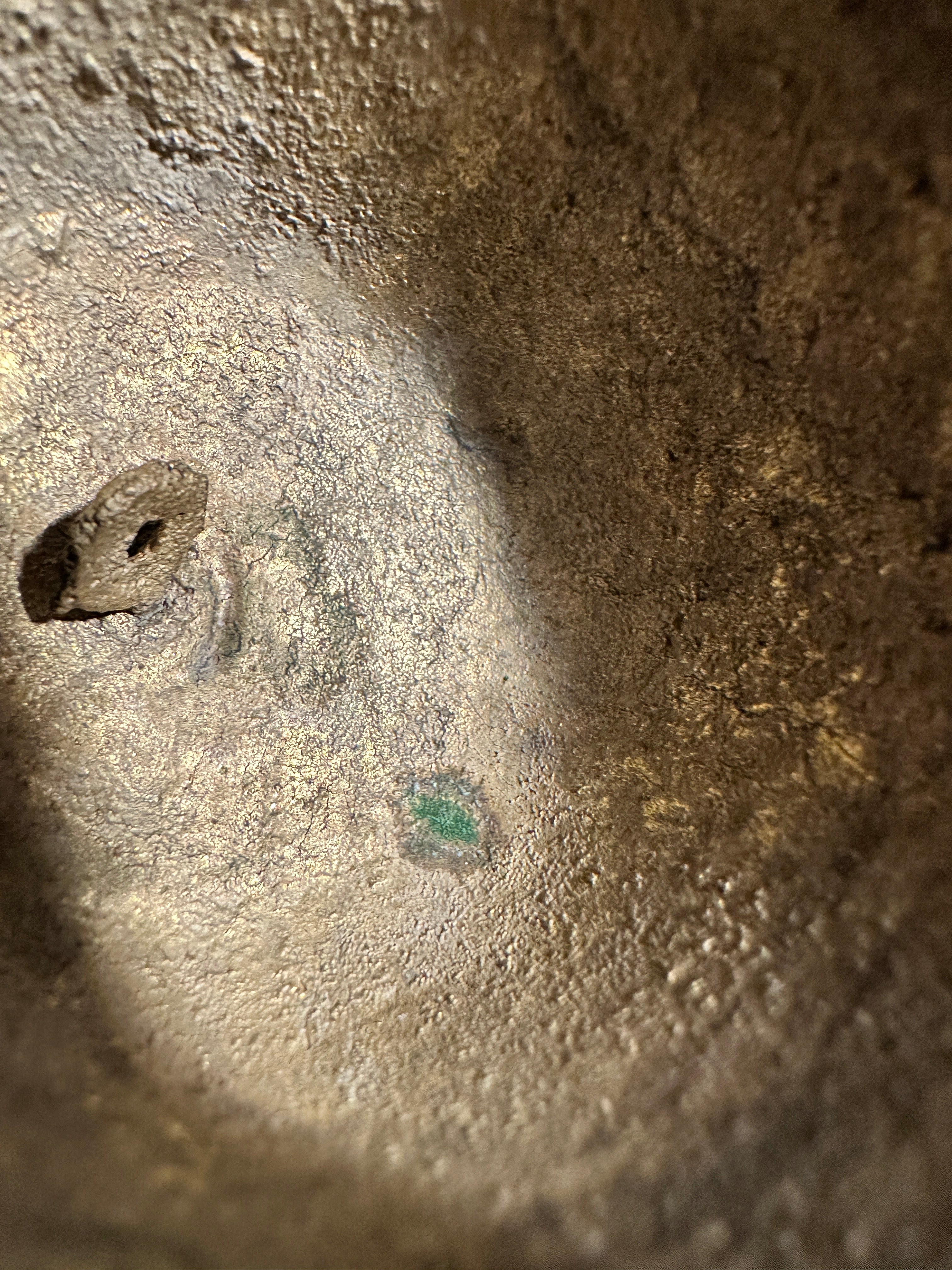 18th–19th Century Brass Candle Snuffer Head c.1750–1850 — Oldest Viridian Inventory Piece