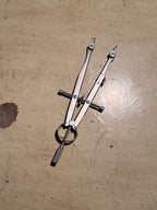 Vintage German Drafting Bow Compass c. Early-Mid 20th Century