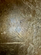 F. B. Rogers Engraved Silverplate Gallery Tray  c. 1940s–1960s