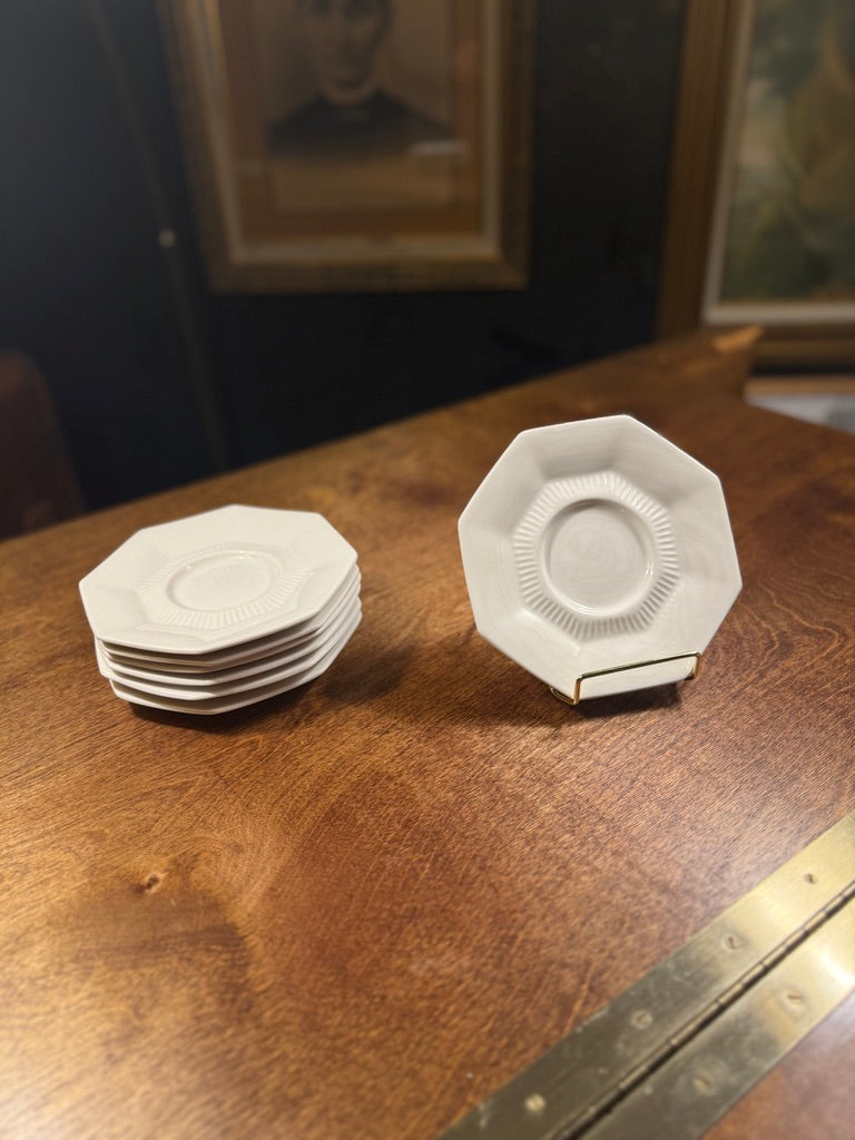 Nikko Classic Collection Saucer Set of 8 c.1950–1960 | Mid-Century Japanese Porcelain