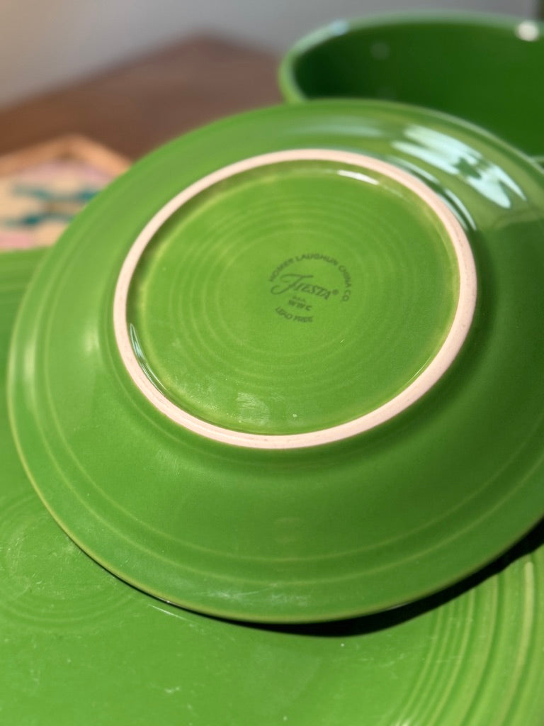 Fiesta Green Dinnerware Set (c. 1936–1951) | Homer Laughlin Earthenware