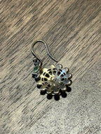 Antique Edwardian Filigree Floral Charm, c. 1900–1910