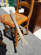 Antique Weathered Wooden Baseball Bat, Early 20th Century