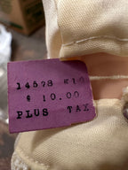 Walt Disney Productions Baby Doll, c. 1970s | Tagged Nursery Doll in Cream Gown