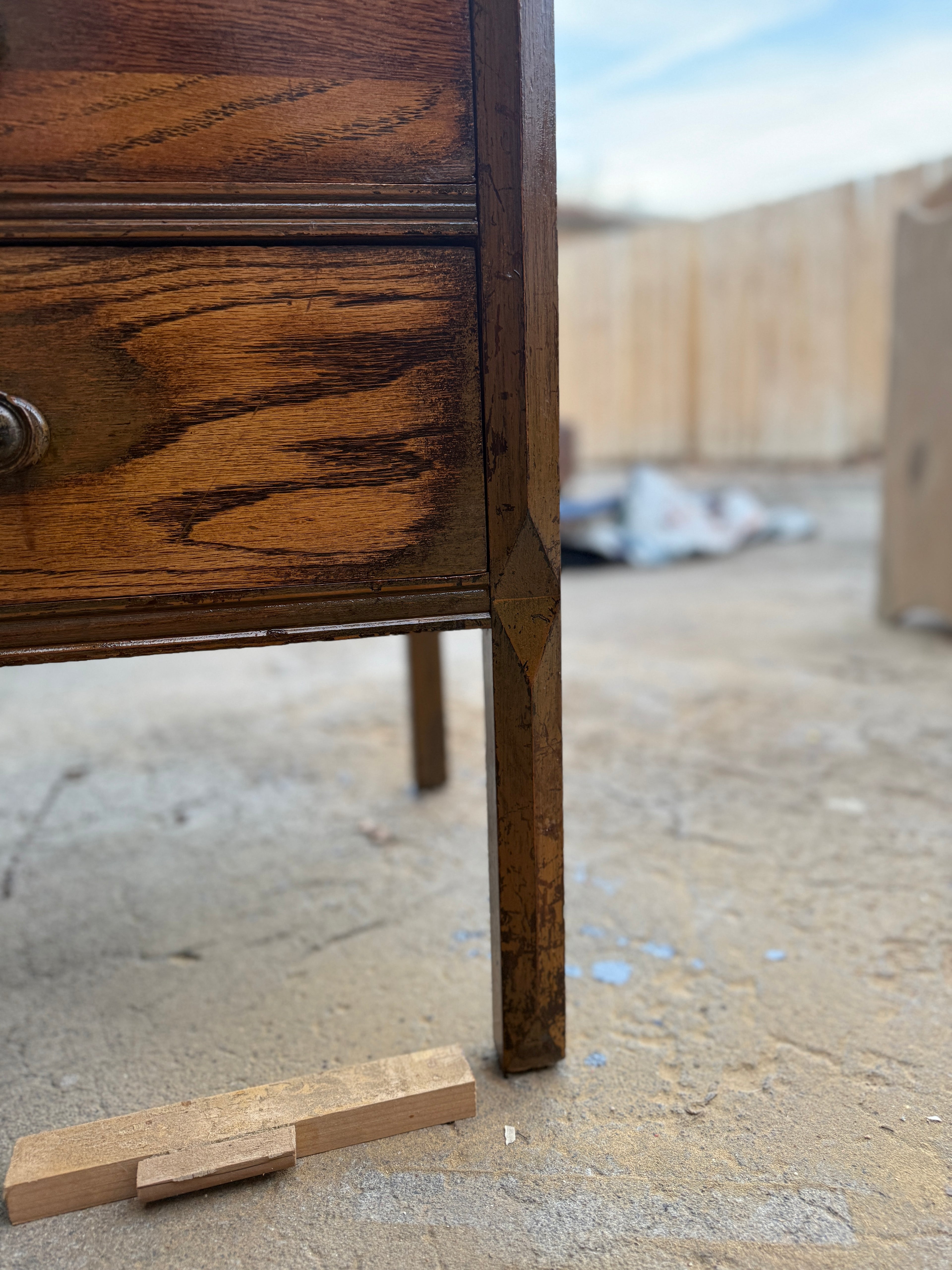 Late 19th–Early 20th Century American Painted Dresser with Conserved Patina, c. 1880–1910
